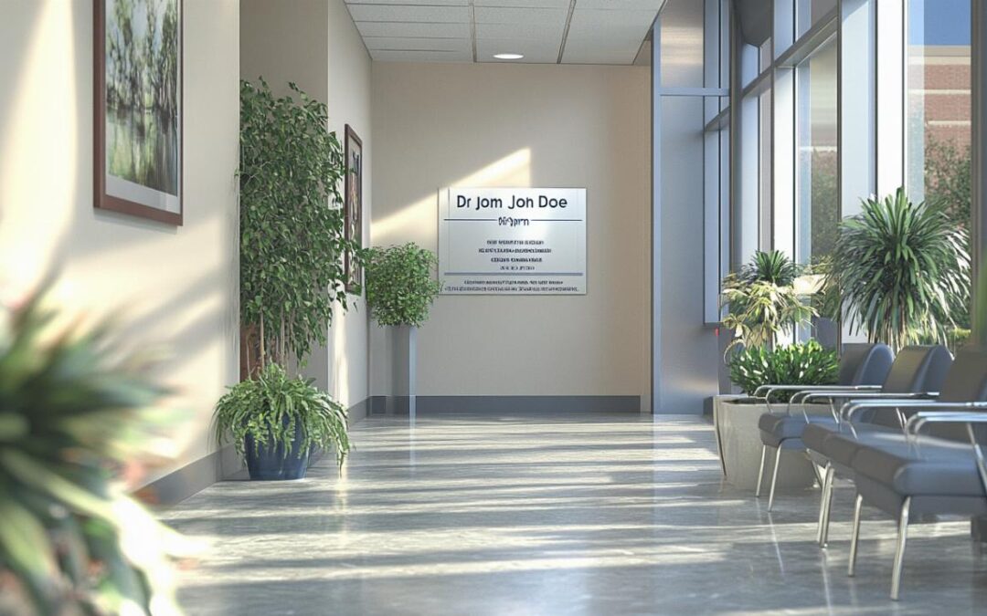 Que doit contenir une plaque de médecin généraliste ? Les mentions obligatoires sur les horaires et types de consultations